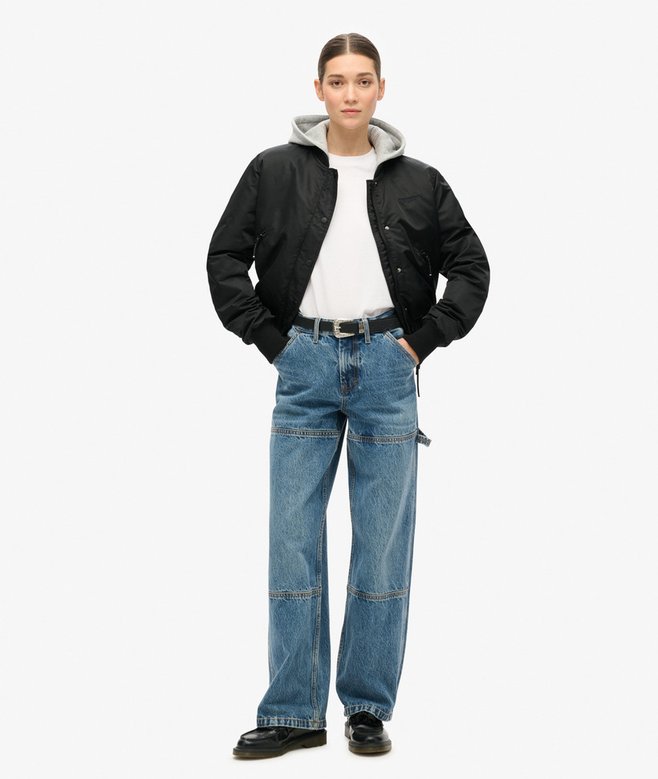 Superdry Vaqueros De Tiro Medio Carpenter