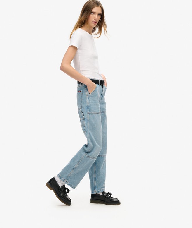 Superdry Vaqueros De Tiro Medio Carpenter
