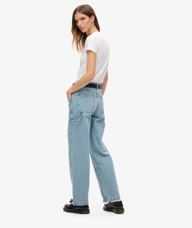 Superdry Vaqueros De Tiro Medio Carpenter