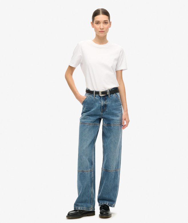 superdry Vaqueros de tiro medio Carpenter