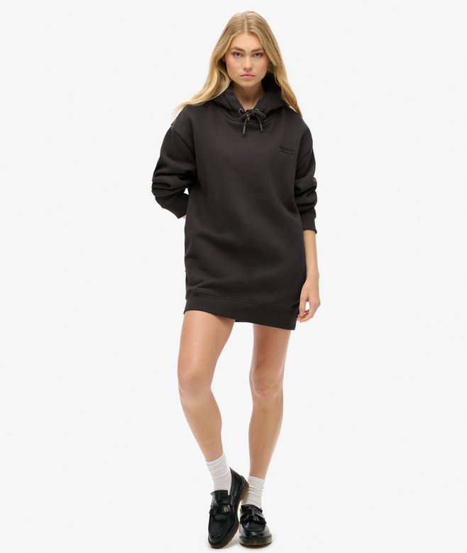 Superdry Vestido Con Capucha Essential