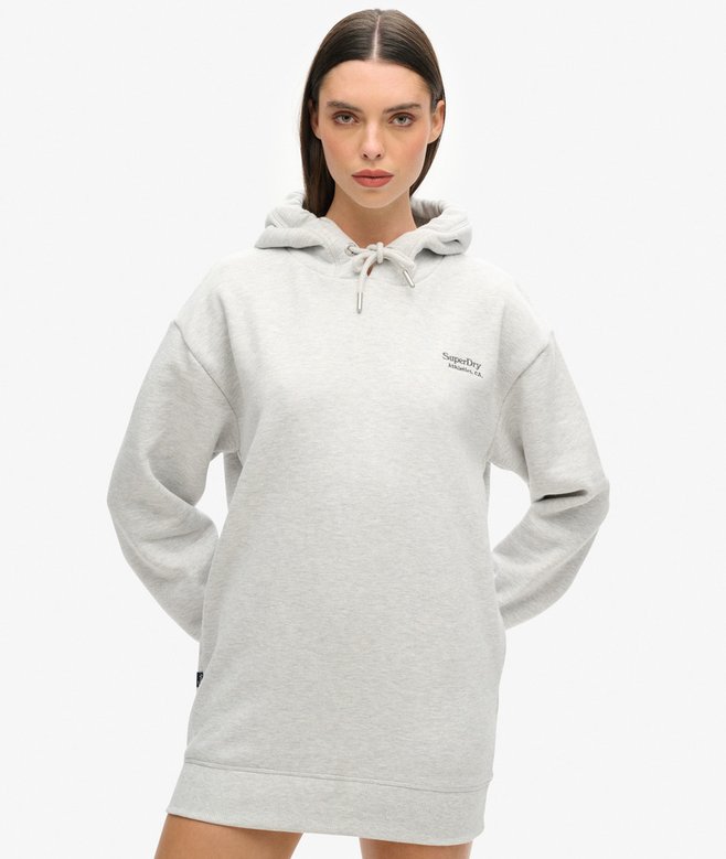 superdry Vestido con capucha Essential