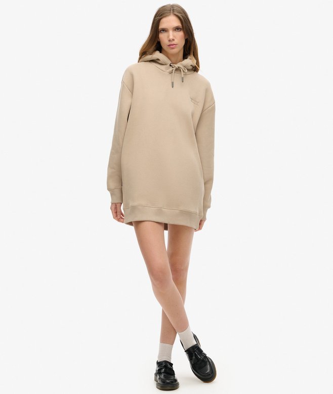 Superdry Vestido Con Capucha Essential
