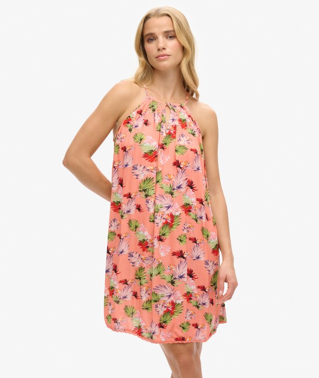 superdry Vestido de playa de tirantes