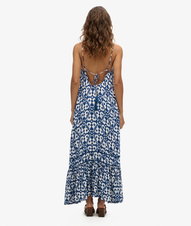 Superdry Vestido De Tirantes Largo