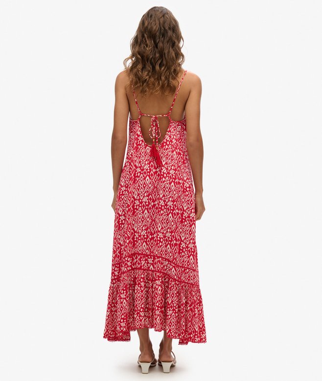 Superdry Vestido De Tirantes Largo