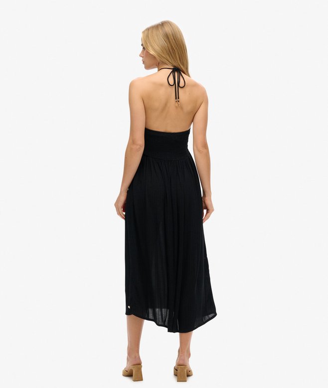 Superdry Vestido Midi Con Diseño Recortado