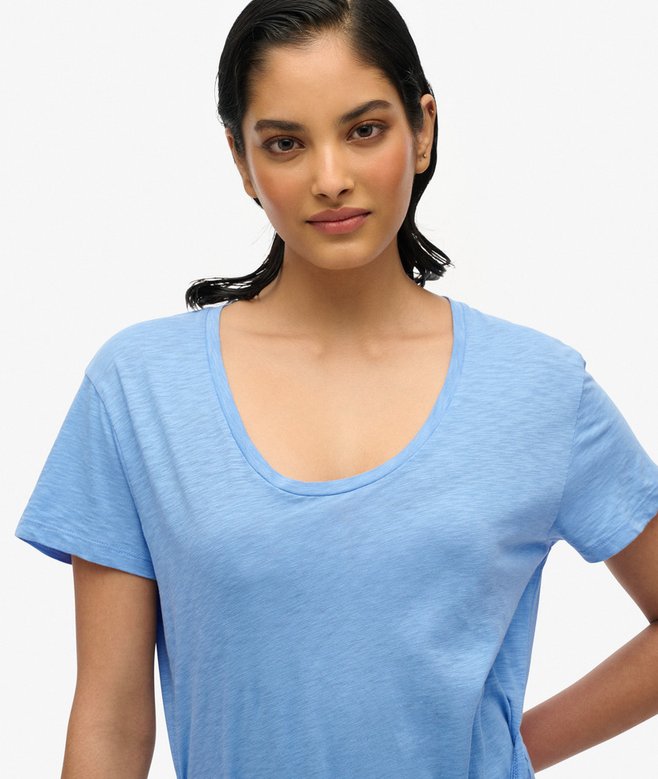 Superdry Vestido Midi Cruzado Flameado