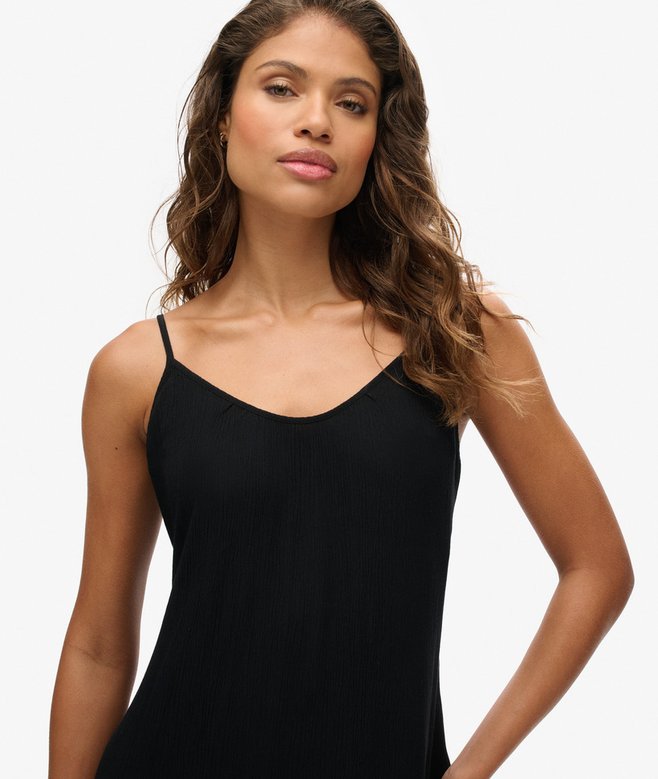 Superdry Vestido Playero Largo De Tirantes