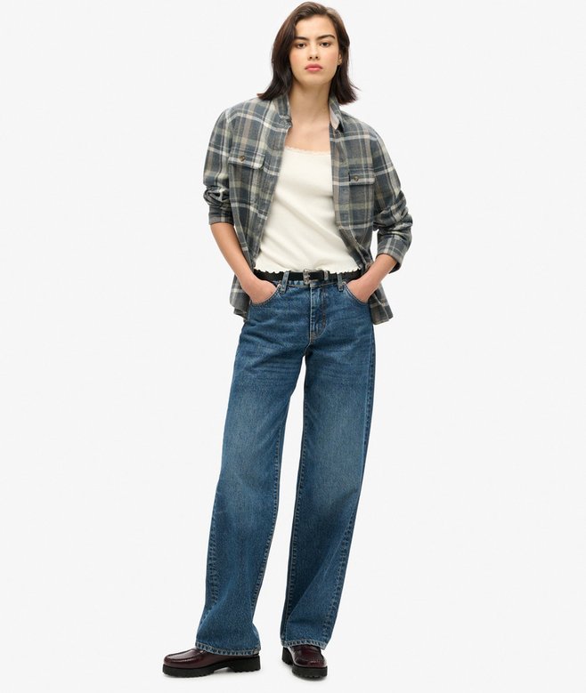 Superdry Top Con Escote Cuadrado Athletic Essentials