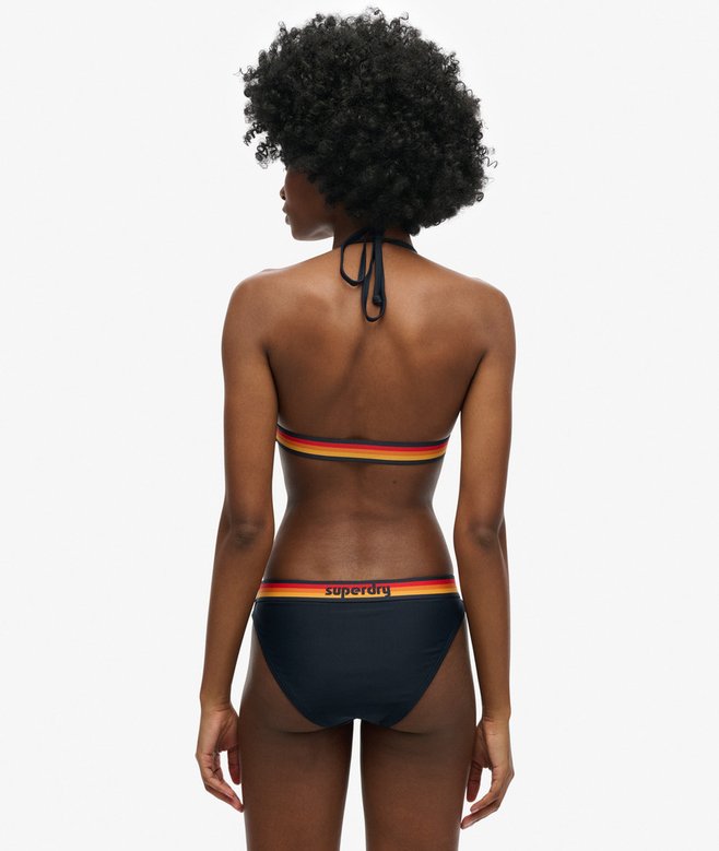 Superdry Top De Bikini Triangular Con Logotipo Vintage