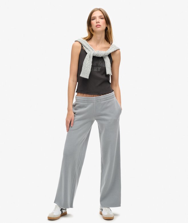 Superdry Top De Tirantes En Ponteille Con Estampado Athletic Essentials