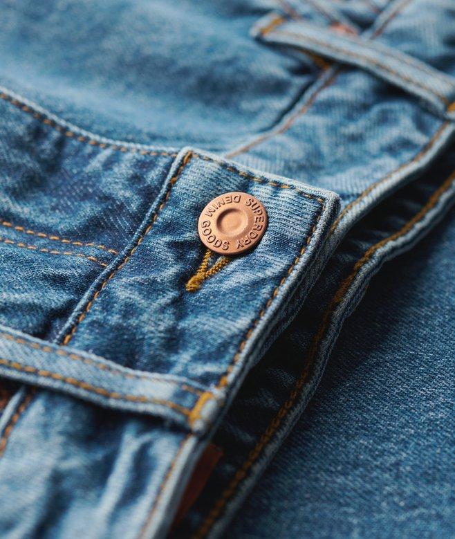 Superdry Vaqueros Acampanados De Pernera Ancha Y Bajos Sin Rematar