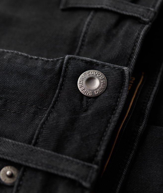 Superdry Vaqueros Ajustados De Talle Medio De Algodón Orgánico Vintage