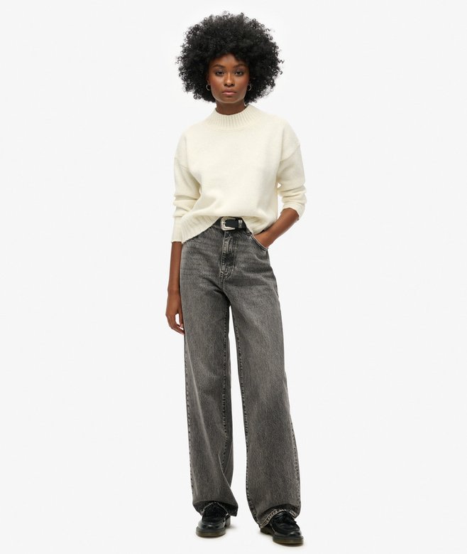 superdry Vaqueros de algodón orgánico con pernera ancha