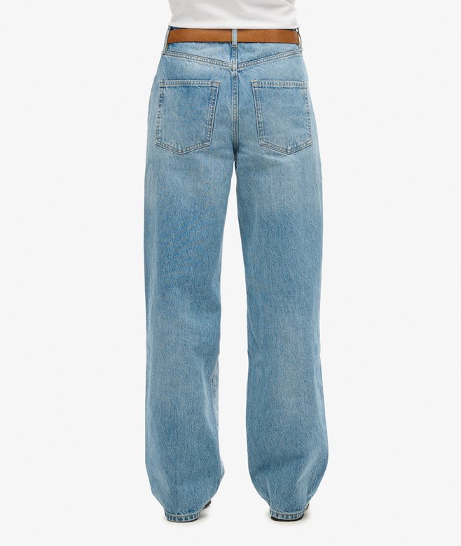 Superdry Vaqueros De Algodón Orgánico Con Pernera Ancha