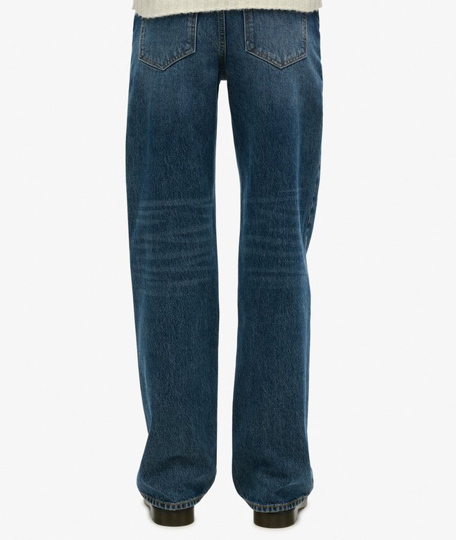Superdry Vaqueros De Algodón Orgánico Con Pernera Ancha