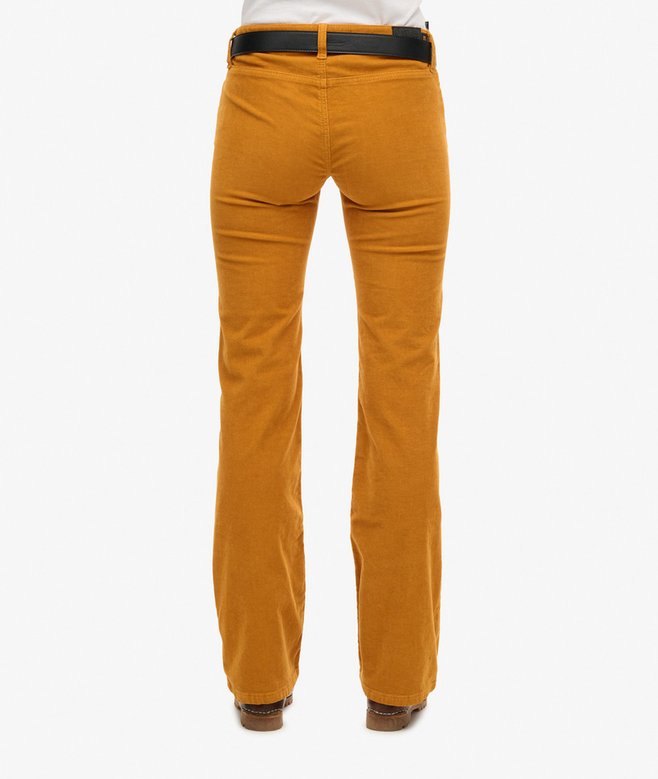 Superdry Vaqueros De Pana Acampanados De Talle Bajo