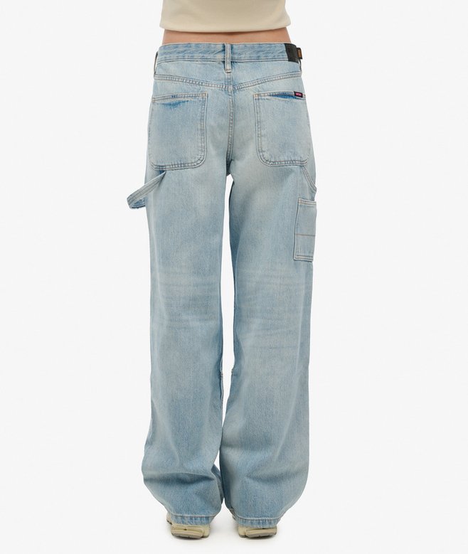 Superdry Vaqueros De Tiro Medio De Algodón Orgánico Carpenter