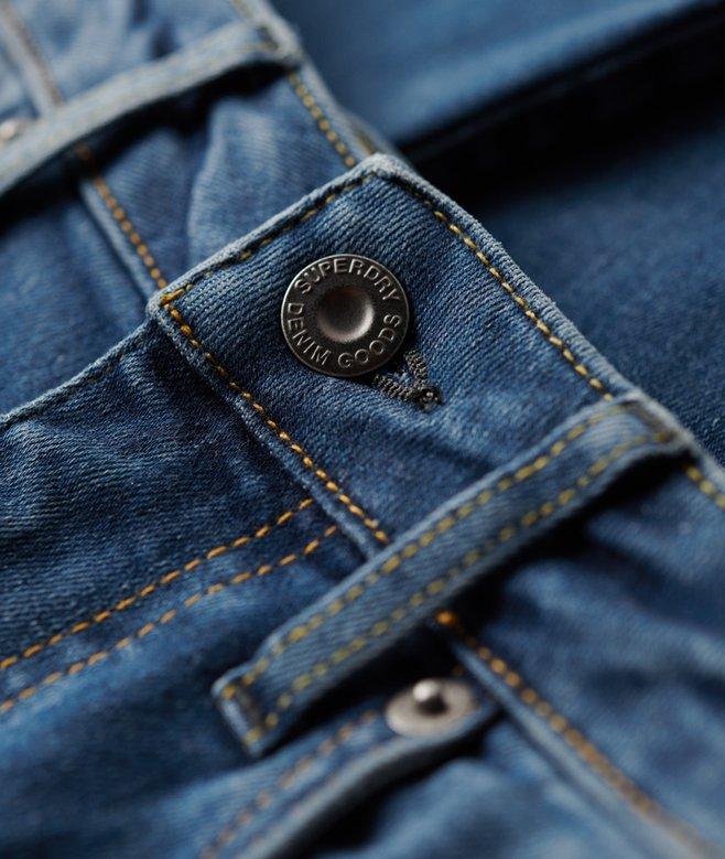 Superdry Vaqueros Pitillo De Talle Alto De Algodón Orgánico