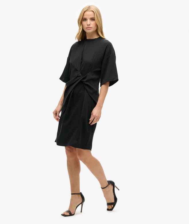 Superdry Vestido Estilo Camiseta Con Detalle Anudado De Edición Limitada
