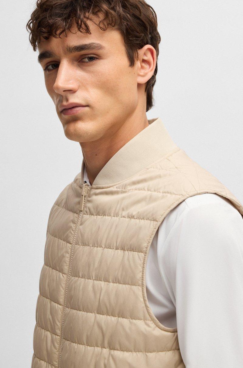 Hugo Boss Abrigo De Membrana Elástica Ideal Para Viajar Con Chaleco Interior Desmontable