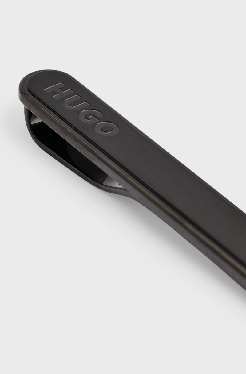 Hugo Boss Alfiler De Corbata Ovalado Con Logo Grabado