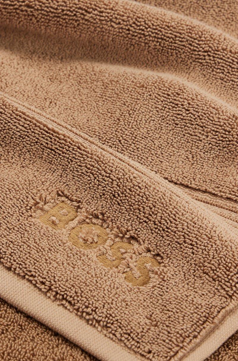 Hugo Boss Alfombrilla De Baño Con Logo En Algodón Del Egeo