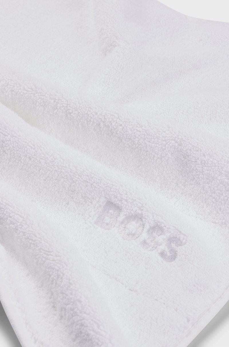 Hugo Boss Alfombrilla De Baño De Algodón Con Logo Bordado En Contraste