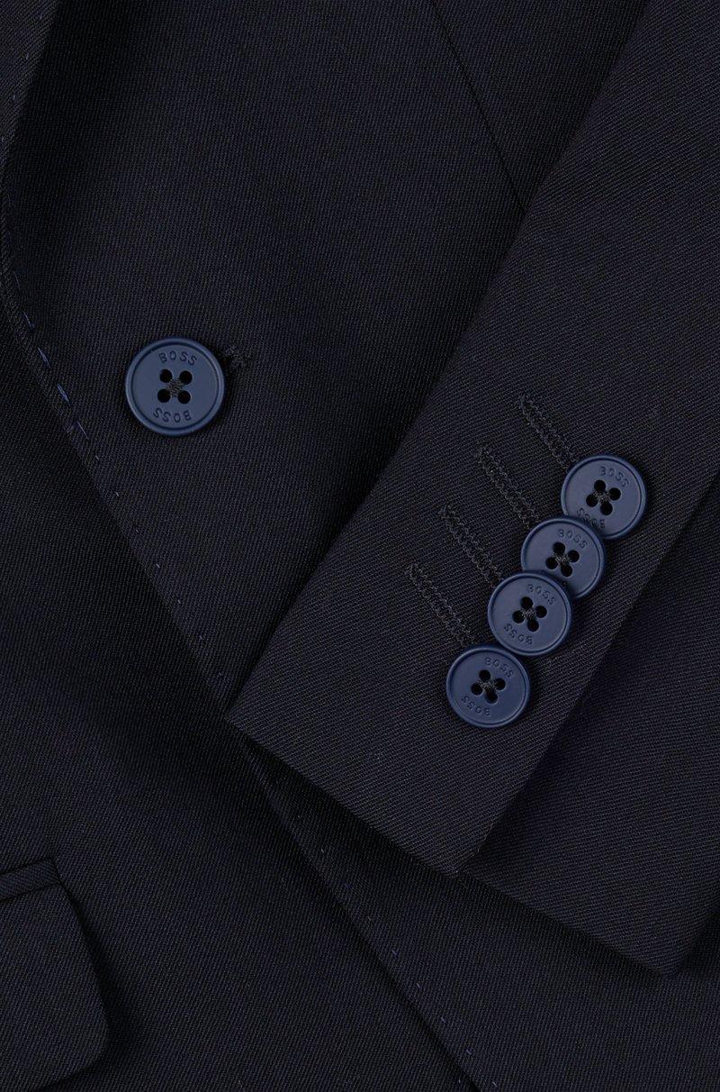 Hugo Boss Americana De Lana Elástica Para Niños Con Forro De La Marca