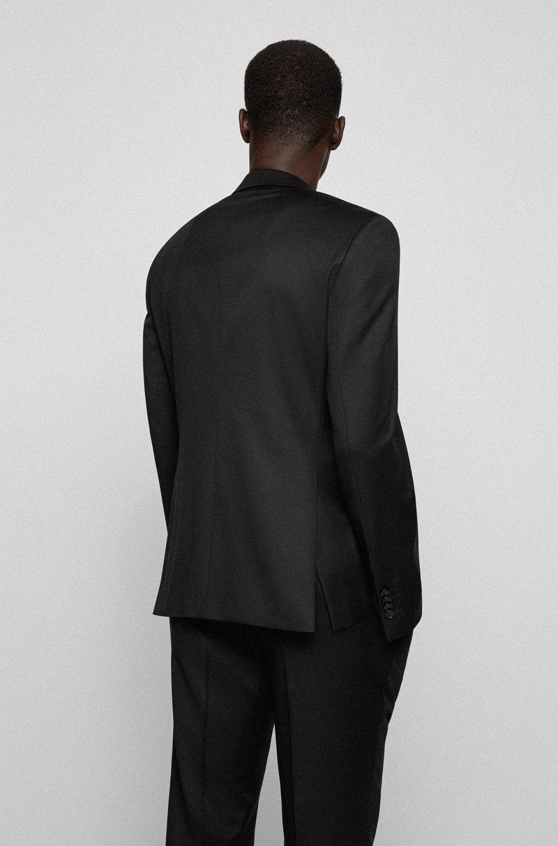 Hugo Boss Americana Extra Slim Fit En Sarga De Lana Virgen