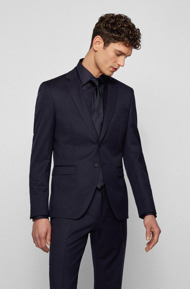 Hugo Boss Americana extra slim fit en sarga de lana virgen