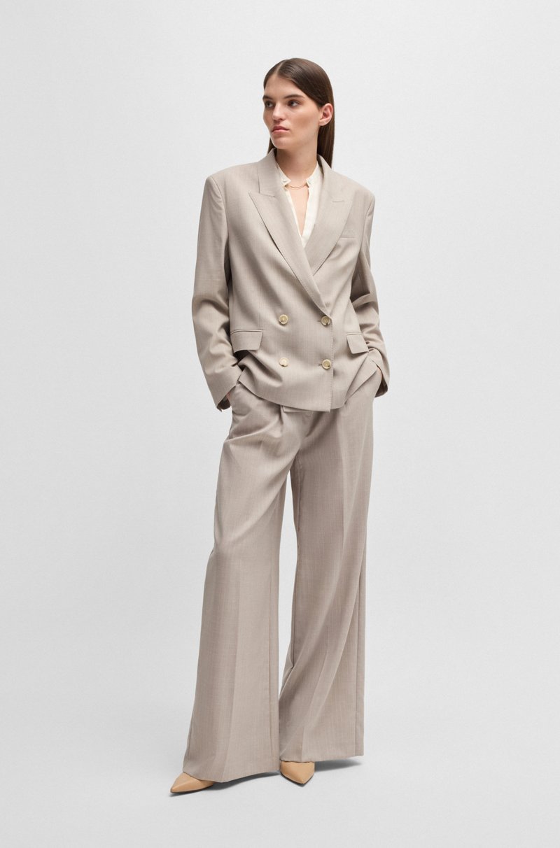 Hugo Boss Americana Oversize Fit De Tejido Fabricado En Italia