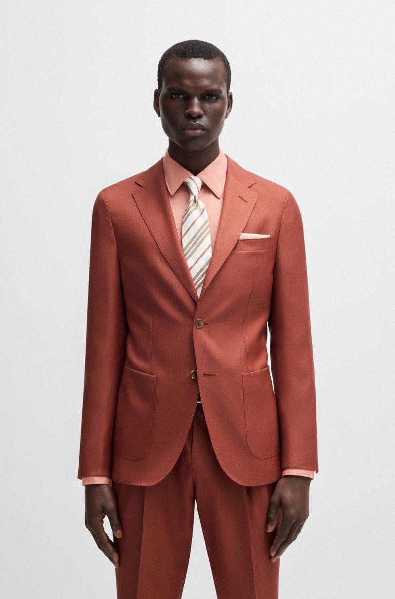 Hugo Boss Americana slim fit de cashmere lana y seda