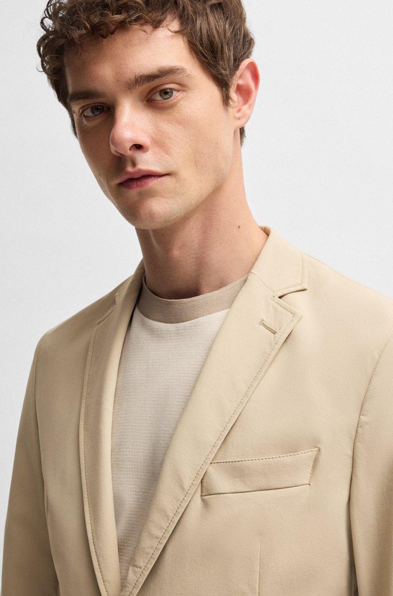 Hugo Boss Americana Slim Fit En Membrana Elástica Ideal Para Viajar