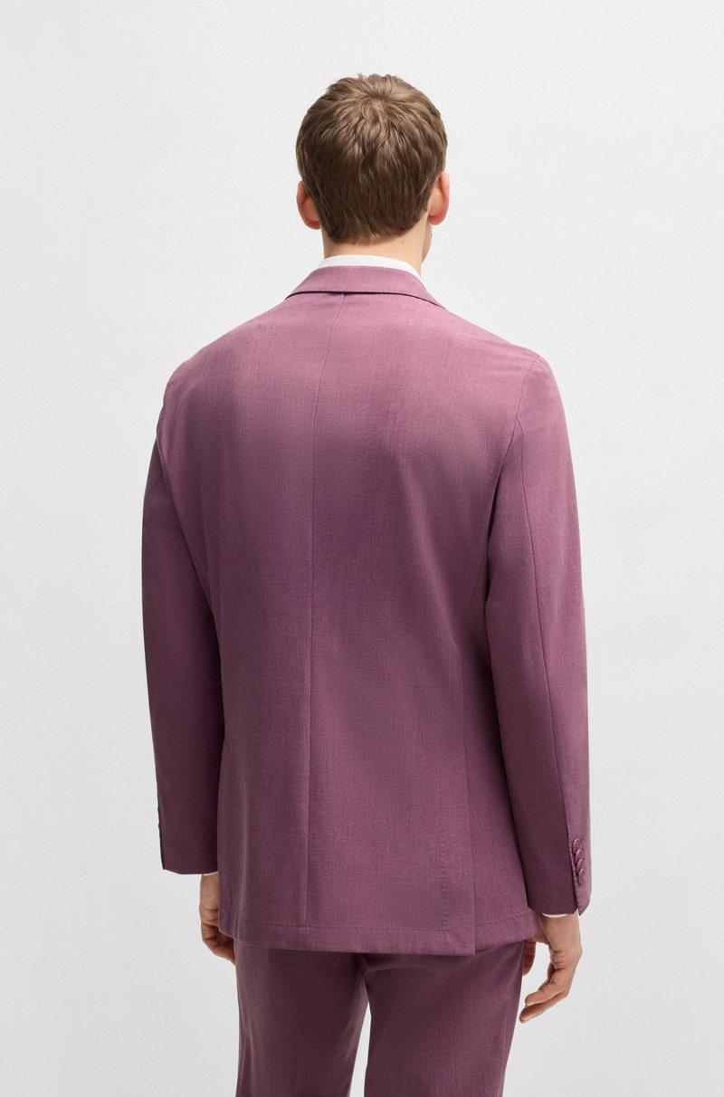 Hugo Boss Americana Slim Fit En Tejido Elástico Con Microestampado