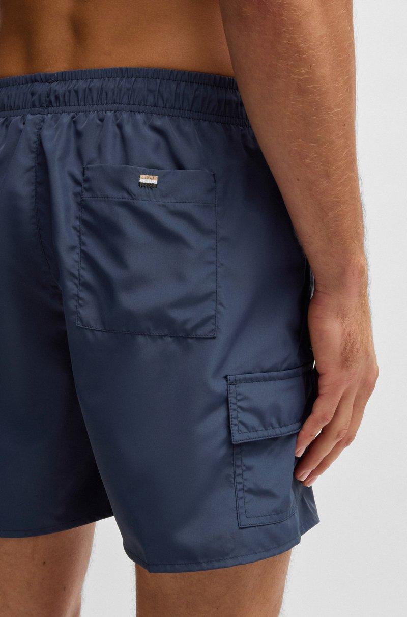 Hugo Boss Bañador Con Bolsillo Cargo E Insignia De Logo