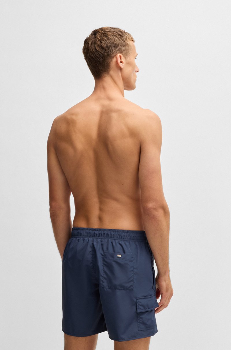 Hugo Boss Bañador Con Bolsillo Cargo E Insignia De Logo