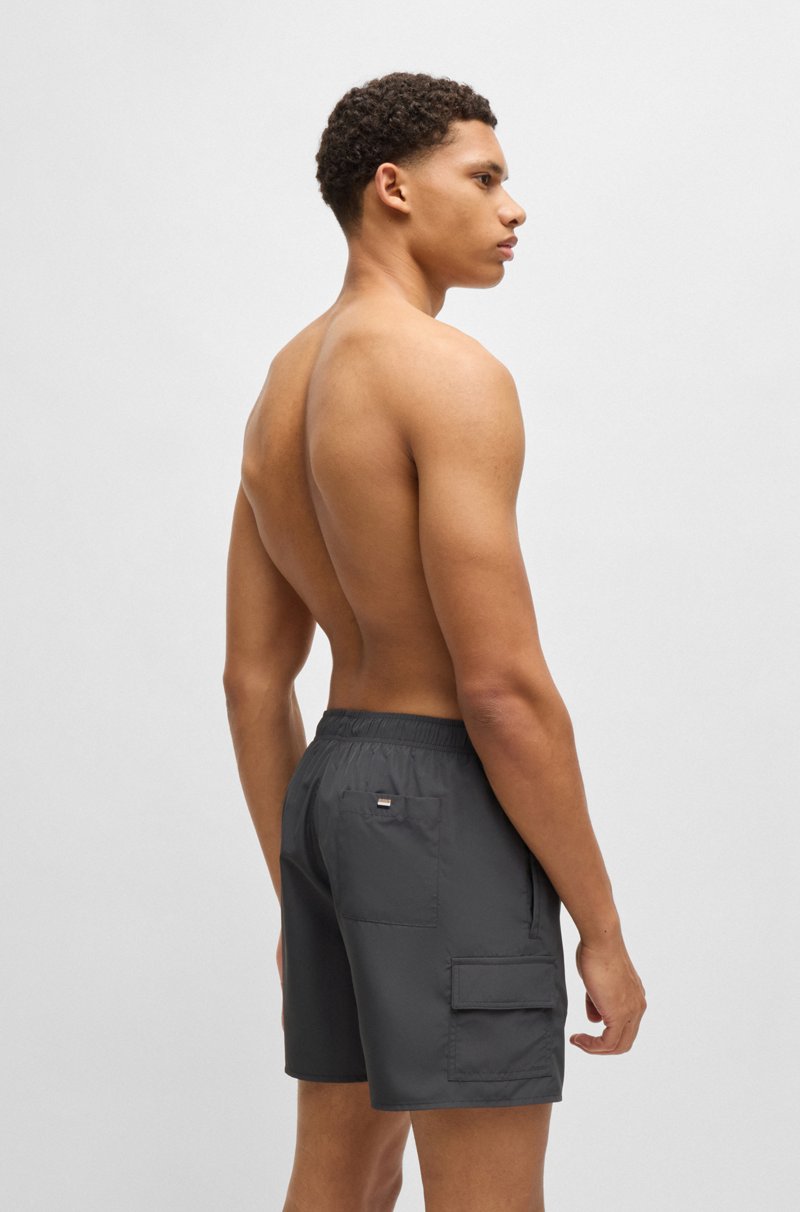 Hugo Boss Bañador Con Bolsillo Cargo E Insignia De Logo