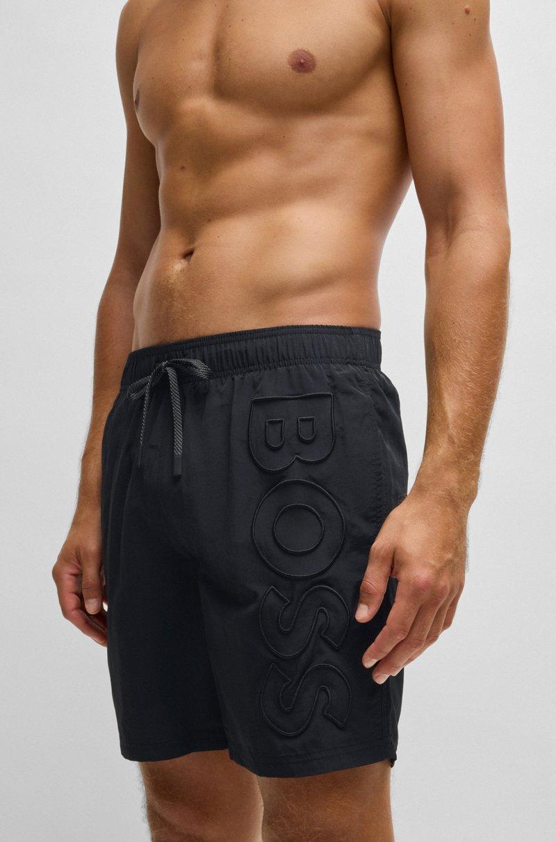 Hugo Boss Bañador Con Forro Integral Y Logotipo Bordado En Relieve