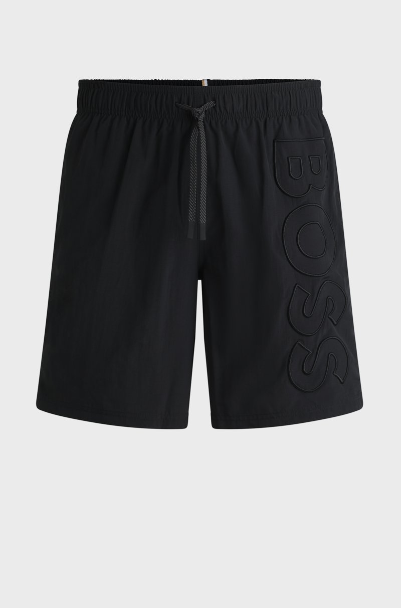 Hugo Boss Bañador Con Forro Integral Y Logotipo Bordado En Relieve
