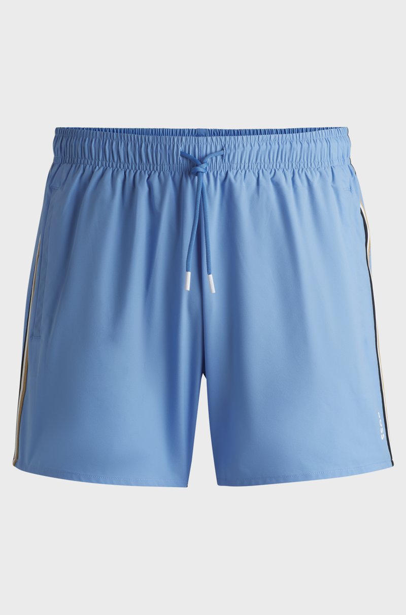 Hugo Boss Bañador Con Forro Integral Y Raya De La Marca