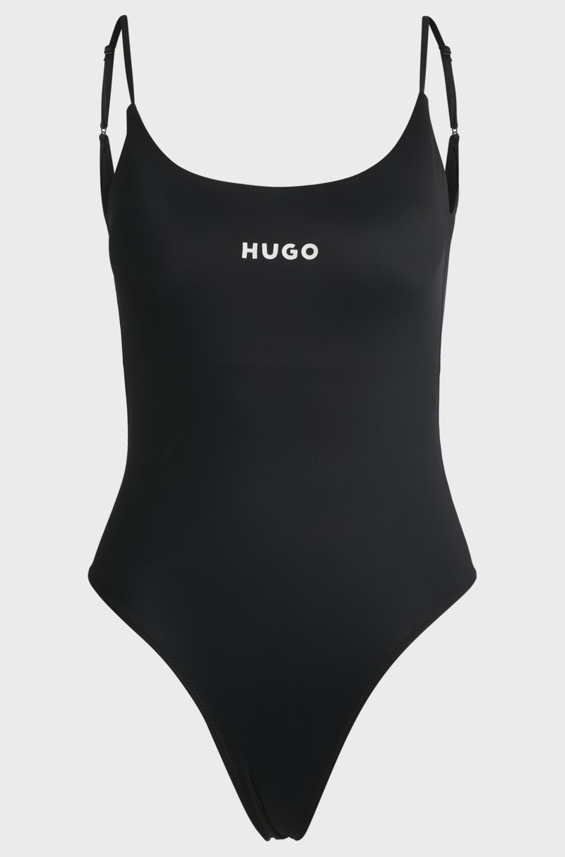 Hugo Boss Bañador Con Logo Estampado Y Relleno Desmontable