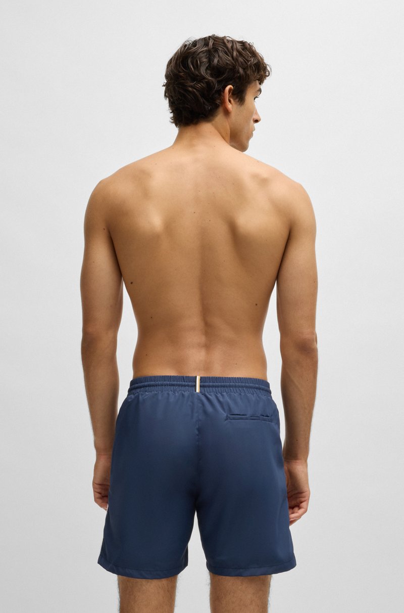 Hugo Boss Bañador De Secado Rápido Con Detalles En Contraste