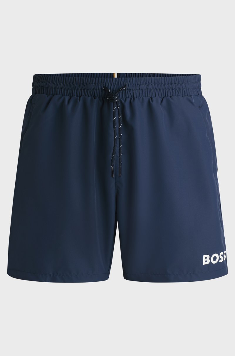 Hugo Boss Bañador De Secado Rápido Con Detalles En Contraste