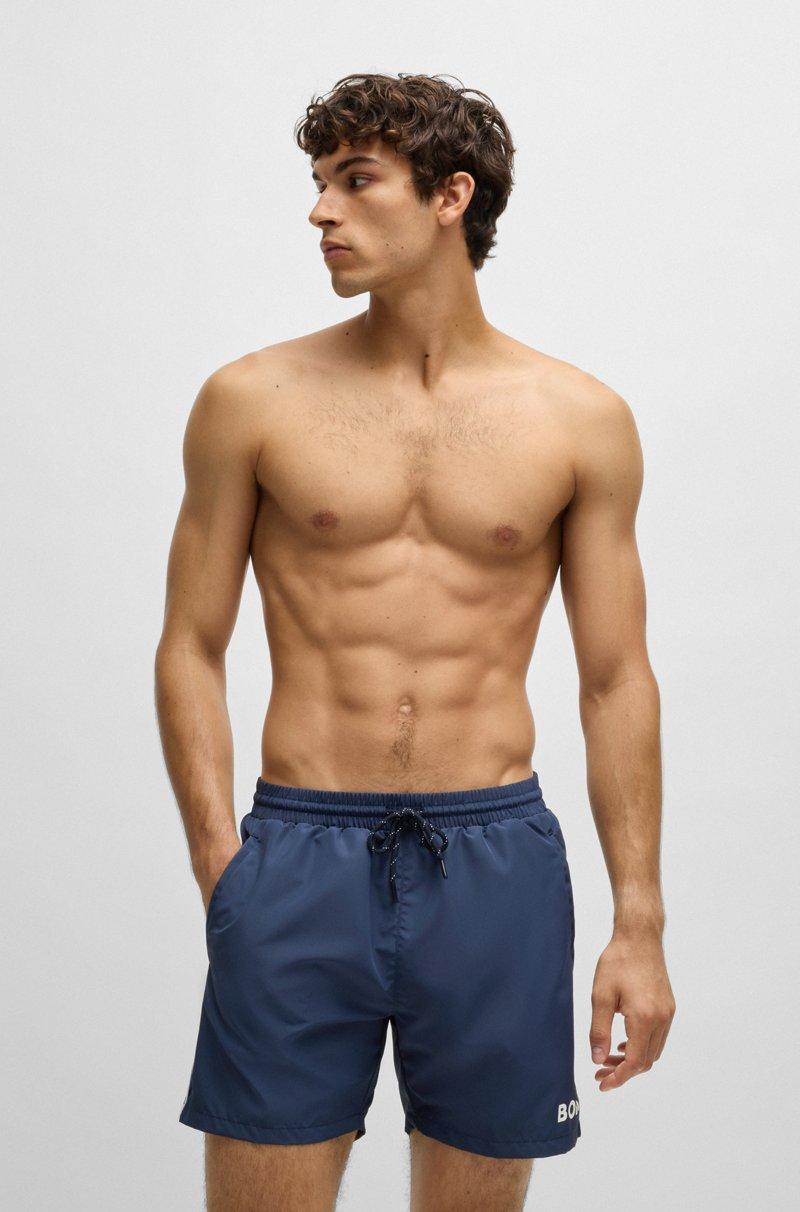 Hugo Boss Bañador de secado rápido con detalles en contraste