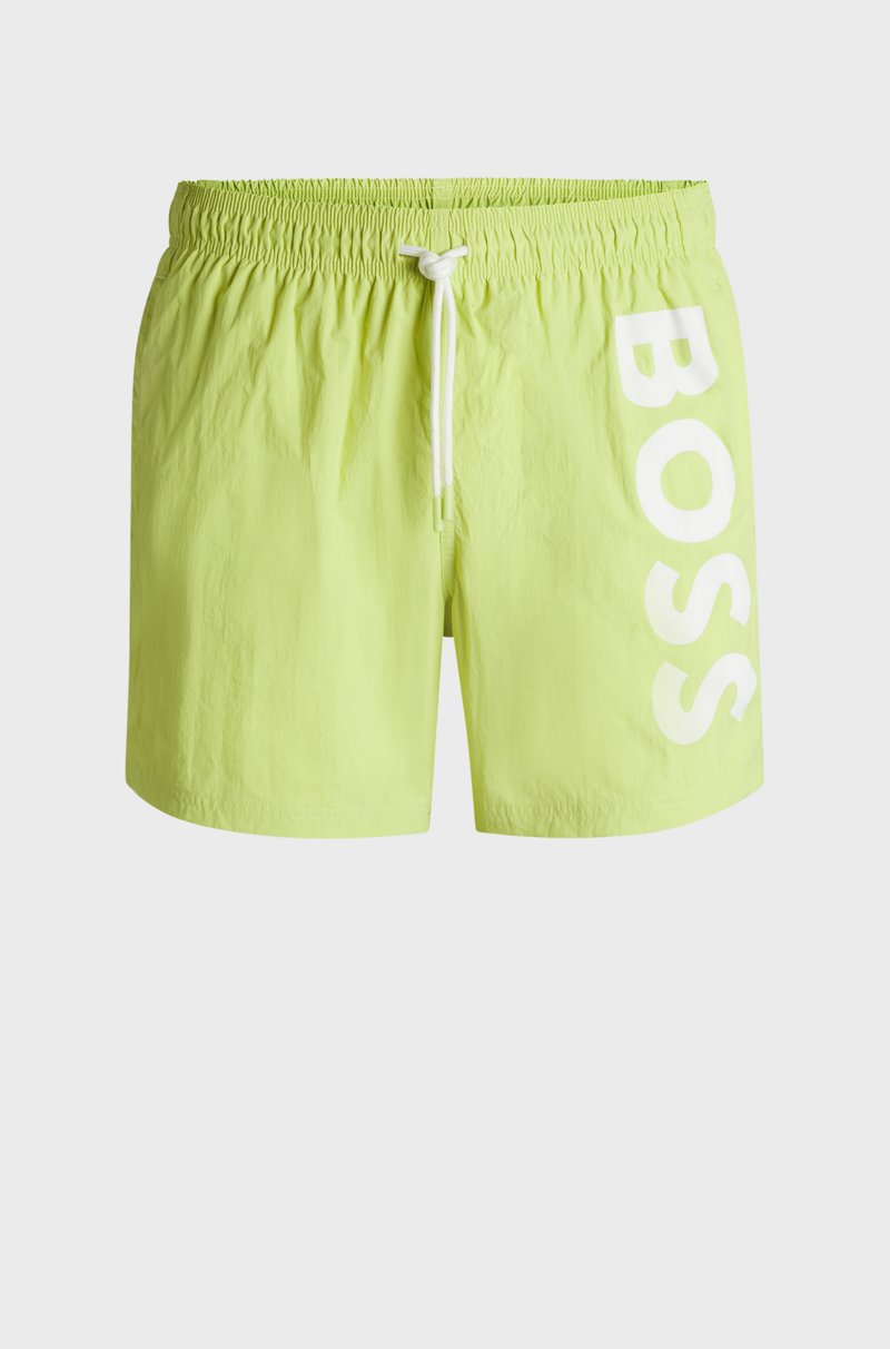 Hugo Boss Bañador En Tejido De Secado Rápido Con Logo En Contraste