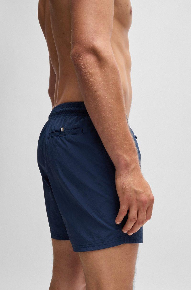 Hugo Boss Bañador En Tejido De Secado Rápido Con Logo En Contraste