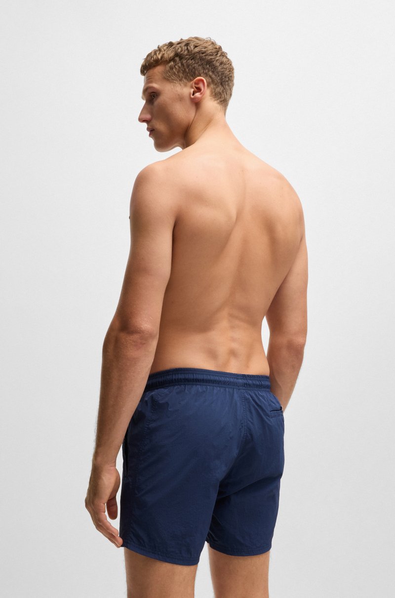 Hugo Boss Bañador En Tejido De Secado Rápido Con Logo En Contraste