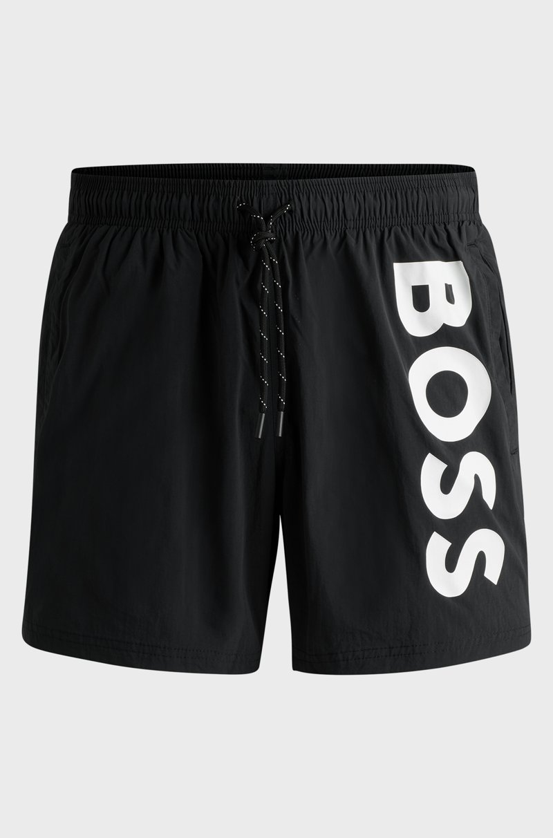 Hugo Boss Bañador En Tejido De Secado Rápido Con Logo En Contraste